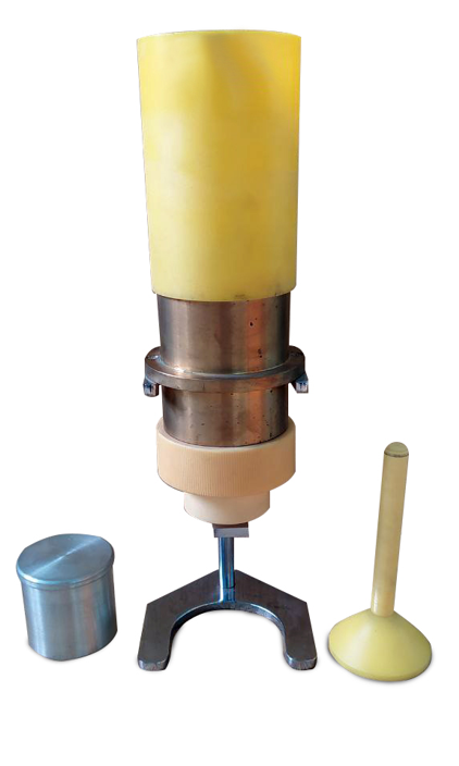 Прилад для визначення коефіцієнта текучості дрібного заповнювача